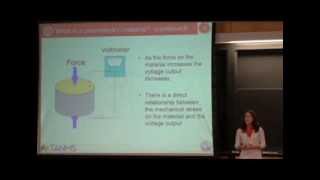 Smart Materials Introduction to Piezoelectricity lecture by Elizabeth Vanderhoef [upl. by Akir689]