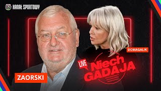 JANUSZ ZAORSKI PIŁKARSKI POKER SZCZĘŚLIWEGO NOWEGO JORKU U MAŁGORZATY DOMAGALIK NIECH GADAJĄ 77 [upl. by Nesrac619]