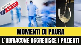 Mestre 50enne distrugge il pronto soccorso e semina il panico donna incinta salvata [upl. by Lah]