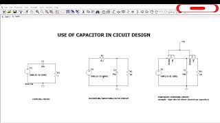 Use of capacitor in circuit design Coupling decoupling smoothing filtering use of capacitor [upl. by Kumler]