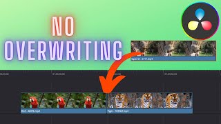 Move amp Insert Clips Without Overwriting DaVinci Resolve [upl. by Strephon]
