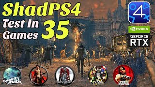 ShadPS4  Test In 35 Games  PS4 Emulator On PC [upl. by Rramel]