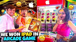 We Won Ipad Worth 85000₹😍Insane Public Reaction  Biggest Jackpot 🎰 in Claw Machine 😍 [upl. by Hirza]