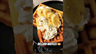 Belgian waffles 🧇 fyp cookingathome cooking waffle [upl. by Player]