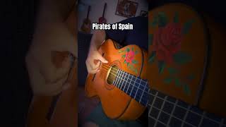 Pirates of the Caribbean spanish guitar cover flamenco guitartok [upl. by Bunnie]