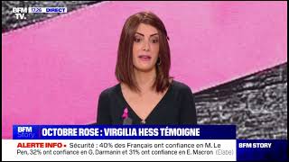 Virgilia Hess atteinte d’un cancer bientôt de retour sur BFMTV  Elle se confie [upl. by Madancy]