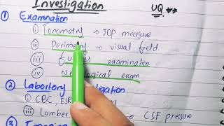 Papilloedema  Investigations and Treatment Part 4 [upl. by Ita767]