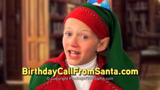 Free Personalized Birthday Phone Call from Santa  Letters from Santa Claus [upl. by Nerrawed555]