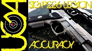 Sig Legion P226  Accuracy Awesome  Range Review  by UGA [upl. by Adamo]