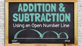 Addition and Subtraction Using An Open Number Line [upl. by Attenat]