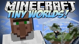 Minecraft  TINY WORLDS amp GIANT MOBS Little Blocks amp Gulliver  Mod Showcase [upl. by Ij]