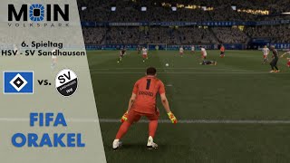 FIFA Orakel  6 Spieltag  HSV  SV Sandhausen 2122  021 [upl. by Cicily961]