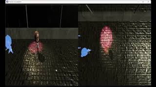 GDEVELOP quot3D with two camerasquot Wip extension gdevelop videogames 3dgames [upl. by Monjan223]