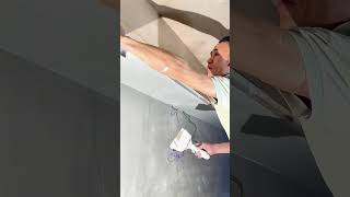 Satisfying Whitewash Removal Watch a Painter Scrape Like a Pro process scrap puttywork [upl. by Baldwin]