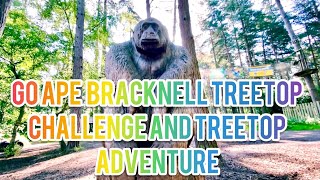 Go Ape Bracknell Treetop Challenge Treetop Adventure Plus Family Day Out [upl. by Arotahs]