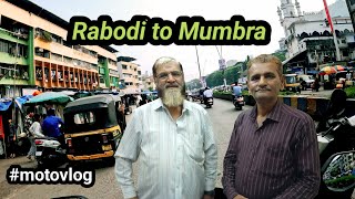 Rabodi to Mumbra motovlog [upl. by Hsepid]