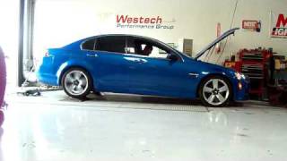 PONTIAC G8 GT SUPERCHARGED DYNO RUN [upl. by Vinn]