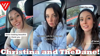 2 Hour Christina amp Jakob TikToks 2023  Funny TikToks of Christina amp TheDane 2023 [upl. by Adien]