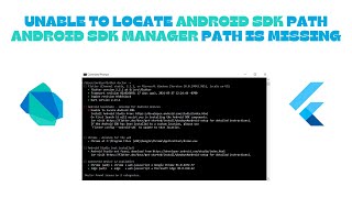 Android SDK Manager Not Configured  Unable to Locate Android SDK  How To Fix It  Android Studio [upl. by Aeki]