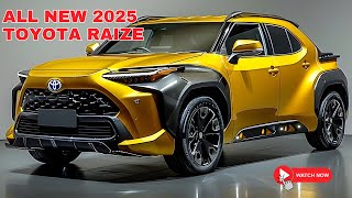 First Look All New Toyota Raize 2025 Launched  The Ultimate EntryLevel SUV [upl. by Rovert]