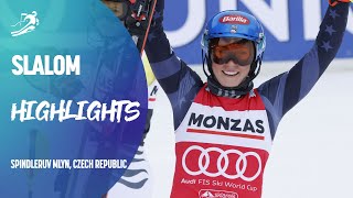 Shiffrin now one shy of Stenmarks overall record  Spindleruv Mlyn  FIS Alpine [upl. by Curren]