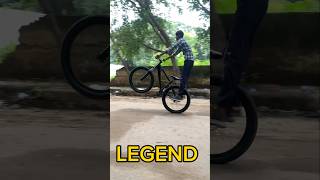 Pegs wheelie legend👿cyclestuntc cycle mountainbikestunt cycleshorts stunt cyclingclothing mtb [upl. by Ekrub902]