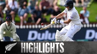 England Take Control After Root 150  DAY 2 HIGHLIGHTS  BLACKCAPS v England  Basin Reserve [upl. by Drewett305]