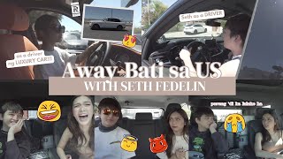 AWAYBATI SA US with SETH FEDELIN NAGDRIVE AKO NG LUXURY CAR  Francine Diaz [upl. by Irolam]