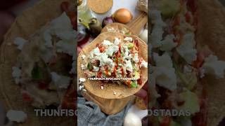 Thunfisch Avocado Tostadas🐟🥑 [upl. by Nerro]