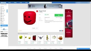 Watching the BiggerHead go offsale roblox black friday 2018 [upl. by Nibram]