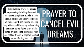 Prayer against Dreams of Defilement [upl. by Lanoil]