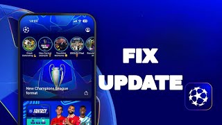 How To Fix And Solve Update On Champions League App  Easy Fix [upl. by Jew690]