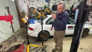 Lutec 6290 Pro vs Max  LED work light review for rally service [upl. by Ainahs]