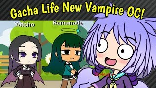 Gacha Life New VAMPIRE Character  Shout Out [upl. by Aiker]