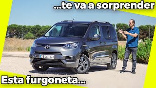 Esta furgoneta te va a sorprender  Prueba  Review Toyota Proace City 2021 [upl. by Sadie991]