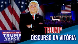 Trump I Discurso da Vitória [upl. by Irrej]