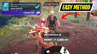 How to EASILY Hire Characters Fortnite [upl. by Little]