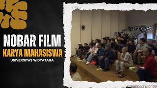 Nonton Bersama Film Karya Mahasiswa Prodi Film amp TV Universitas Widyatama [upl. by Mears]