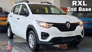 2022 Renault Triber RXL 2nd Base Model 7 Seater  On Road Price  Mileage  Features [upl. by Etteneg]