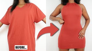 DIY Halter Neck Dress [upl. by Robenia584]