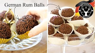 Easy Rum Balls Recipe  How to make NoBake Rum Balls [upl. by Fusco]