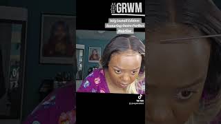 GRWM Wig Install Edition featuring Outre Perfect Hairline 👌 😘 wigreview outrewigs grwm [upl. by Nea]