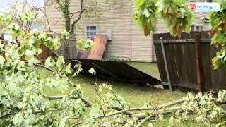 Tornado rips through Slidell Thursday [upl. by Nipahc293]