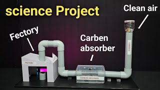 Carbon Purification for industries  Save environment Project  science Project  part 3 [upl. by Vitalis886]