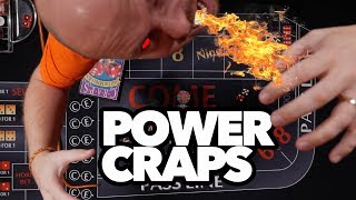 How to win with POWER CRAPS 🎲  Craps Betting Strategy [upl. by Alleoj]