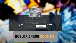 How To Fix Roblox Error Code 277 [upl. by Nojid]