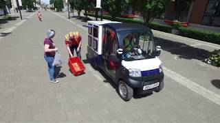 UKs first driverless grocery delivery [upl. by Noyek577]