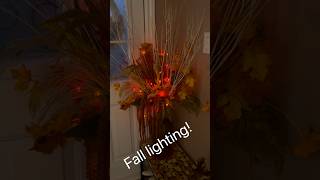 Fall lighting  Dollarama Finds diy dollaramacrafts falldecor housedecor fy fyp shorts ai [upl. by Tedda]