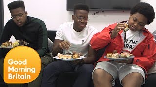 The Chicken Connoisseur Plays Peng or Dead  Good Morning Britain [upl. by Aeli860]