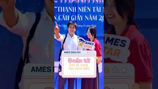 Dễ gì làm khó học sinh Ams nhỉ 🤣 amesenglish english xuhuong viralvideo j4f interview [upl. by Macdonell]